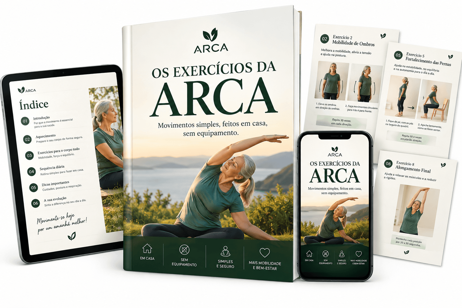 Capa do OS EXERCÍCIOS DA ARCA